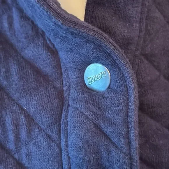 DULUTH Trading Company Quilted Snap Pullover Sweatshirt - Picture 5 of 12